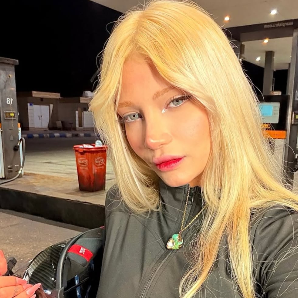 Diana Bahador, conocida en redes como "Baby Rider".