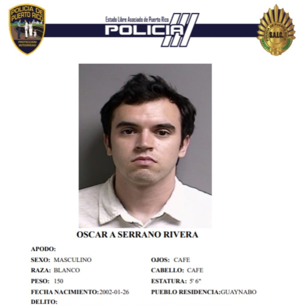 Oscar A. Serrano Rivera, enfrenta cargos por un "hit and run", el 15 de diciembre de 2025, en la autopista Luis A. Ferré en Caguas, donde murió un gruero.