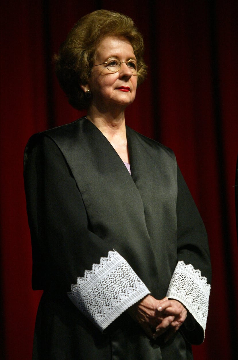 Miriam Naveira Merly fue la primera mujer en ser jueza asociada del Tribunal Supremo de Puerto Rico y primera en ser jueza presidenta. (Archivo GFR Media)