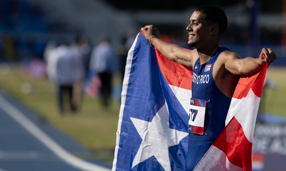 José Figueroa va por el podio en la final de 200m de la Liga Diamante en Bruselas