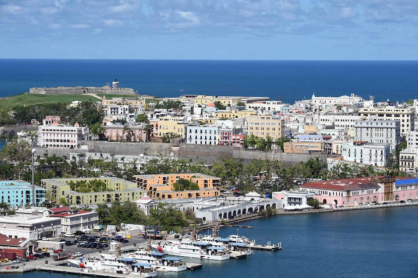 Vista del Viejo San Juan.