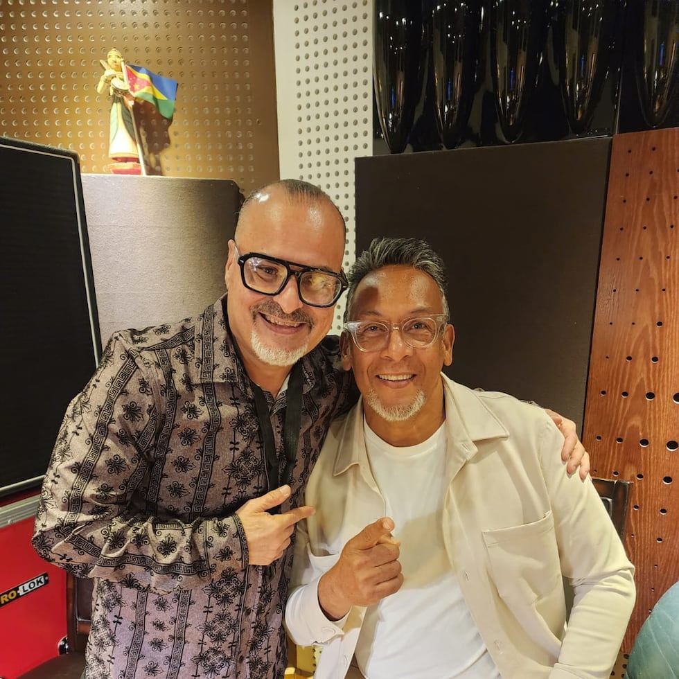 Jimmy Baruc y René González.