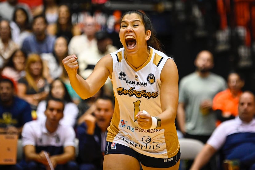 Natalia Valentín lleva tres temporadas en la Major League Volleyball.