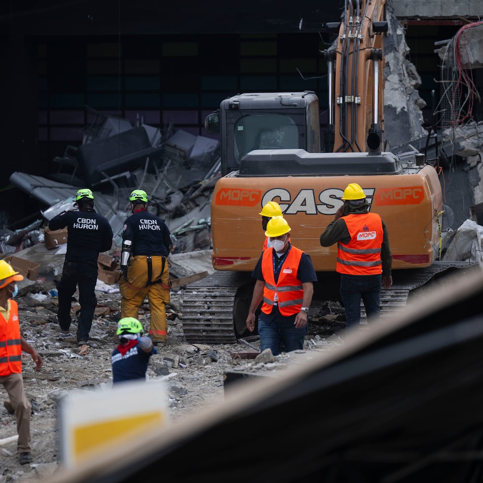 Desde la escena del trágico accidente de la discoteca Jet Set en Santo Domingo.
