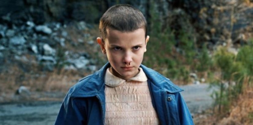 Millie Bobby Brown se hizo famosa con su papel de 'Eleven' en 'Stranger Things'. (Foto/ Netflix)