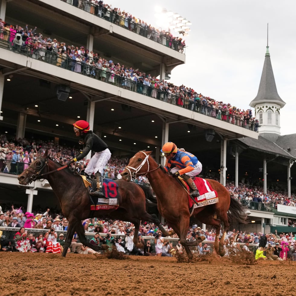 José Luis Ortiz y Golden Tempo (19) e Irad Ortiz y Renegade (1) son favoritos para ganar el Belmont Stakes.