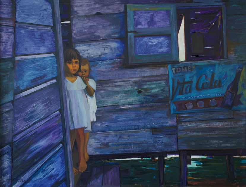 Rafael Tufiño (Puerto Rico, 1922-2008), "Vita Cola", 1961, óleo sobre lienzo, Museo de Arte de Ponce. The Luis A. Ferré Foundation, Inc.