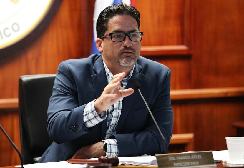 Joel Franqui, representante en la Cámara por el Partido Nuevo Progresista. (PNP)