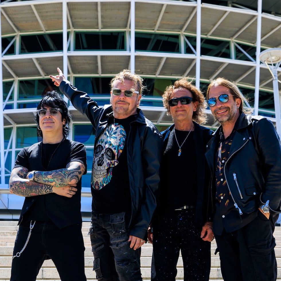 Fher Olvera, Alex González, Sergio Vallín y Juan Caballeros