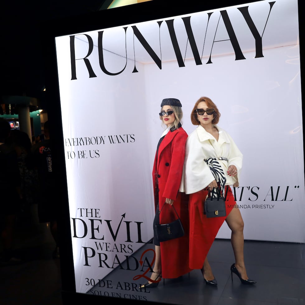 "The Devil Wears Prada 2 en Puerto Rico". Foto: Nichole Sadarriaga