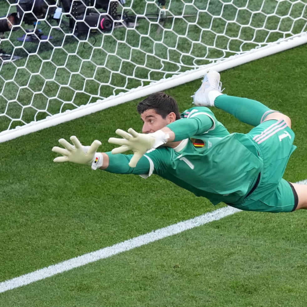 Thibaut Courtois, de Bélgica, elogió a su rival de cuartos de final España.