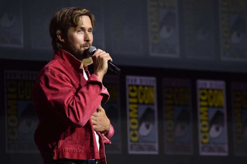 Ryan Gosling attends a panel for Marvel Studios during Comic-Con International on Saturday, July 25, 2026, in San Diego. (Photo by Richard Shotwell/Invision/AP)