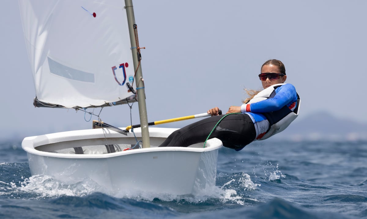Inés Méndez-Laminaux, primera puertorriqueña campeona mundial femenina de vela Optimist