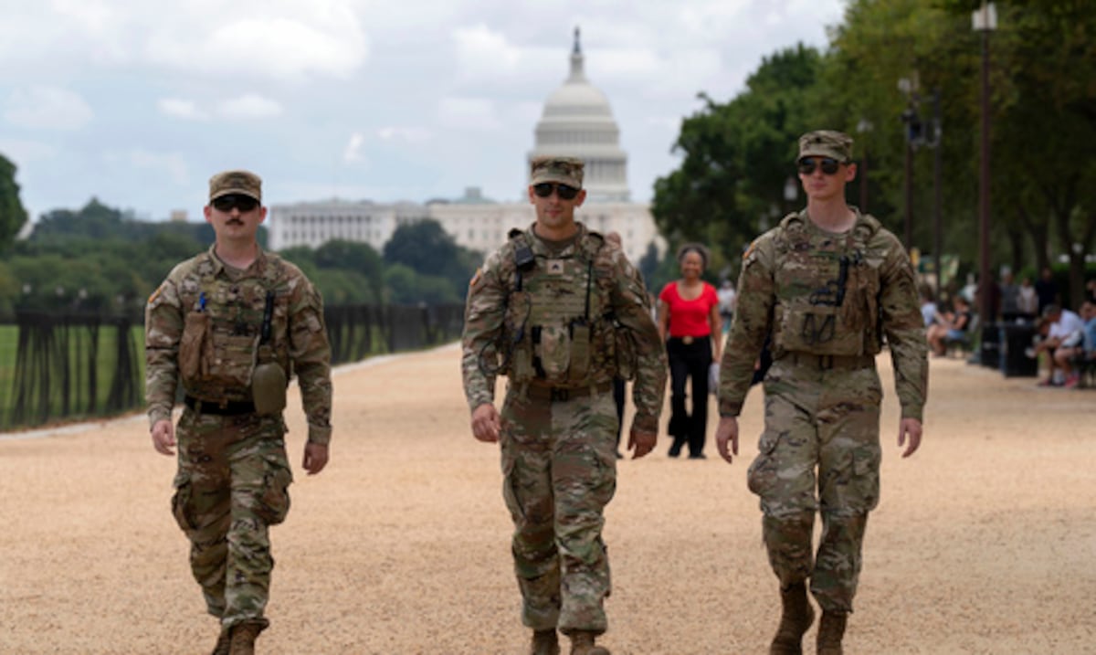ACLU exige retiro de tropas de Guardia Nacional de D.C., incluidas las de Puerto Rico