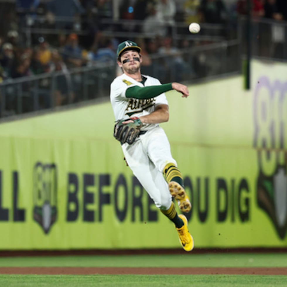 El domingo, Jacob Wilson realizó cinco jugadas a la defensiva ante los Red Sox.