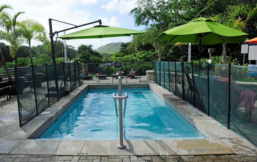 Una de las piscinas de las aguas termales de Coamo. (GFR Media)