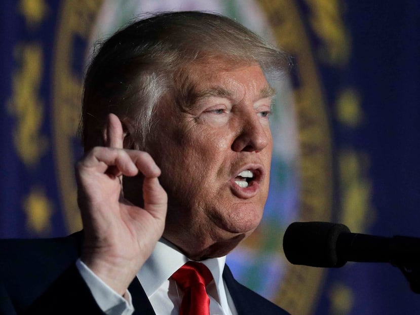 El insulto de Donald Trump es al parecer una alusión al reality show español de 2005 "La granja" en que Alicia Machado participó. (AP)