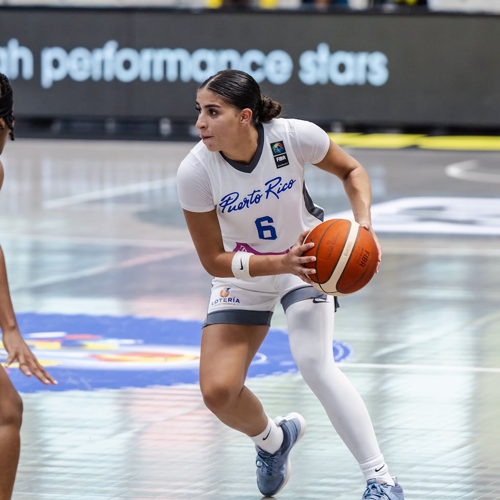 Zaida González fue la mejor anotadora por Puerto Rico.