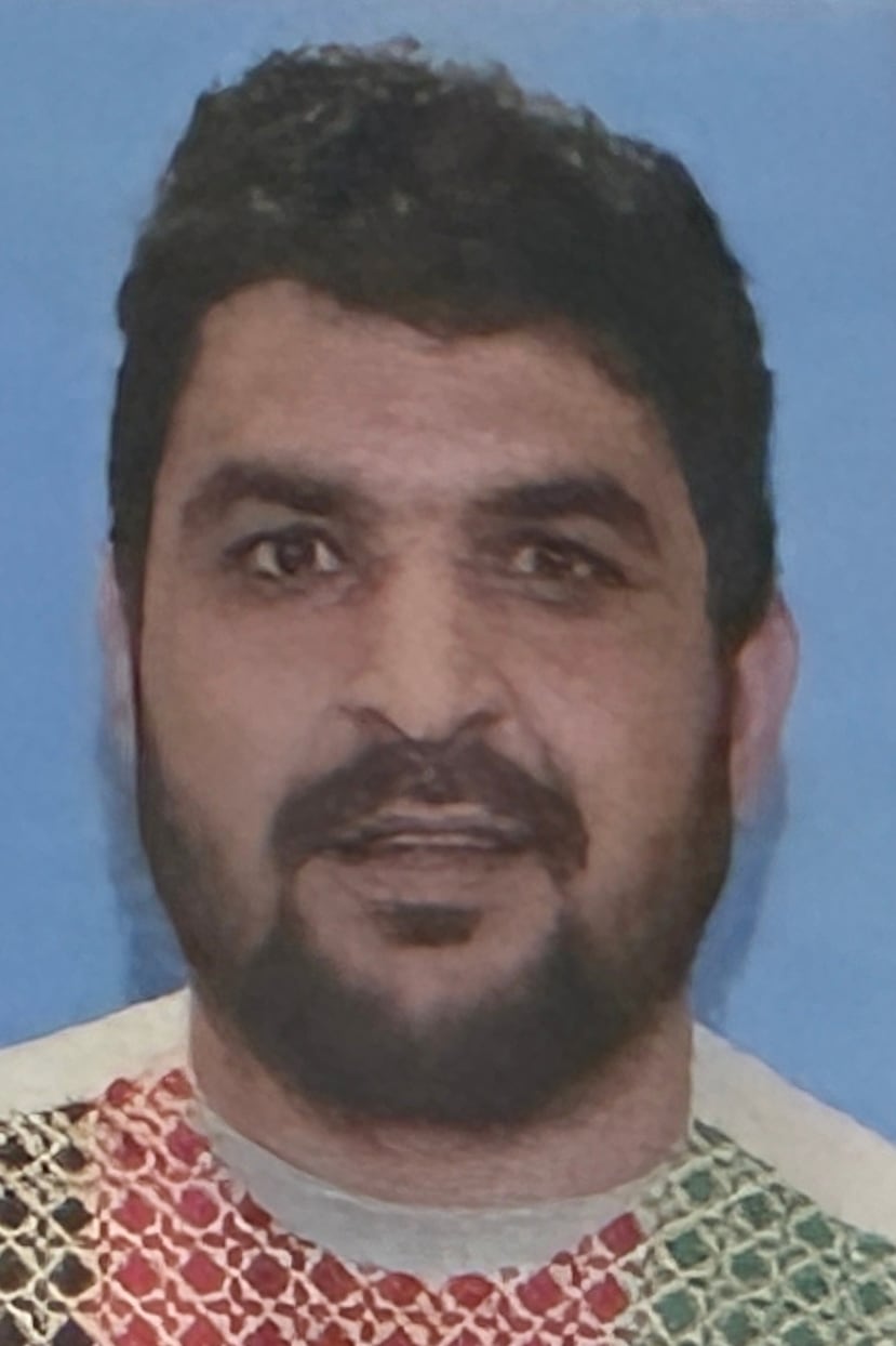 This photo provided by the U.S. Attorney's Office on Thursday, Nov. 27, 2025, show Rahmanullah Lakanwal. (U.S. Attorney’s Office via AP)