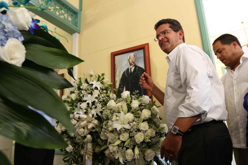 Durante el cierre de las actividades de conmemoración del natalicio de José Celso Barbosa, el presidente del PNP, Pedro Pierluisi, aseguró estar listo para gobernar a Puerto Rico. (Gerardo Bello/ Especial El Nuevo Dia)