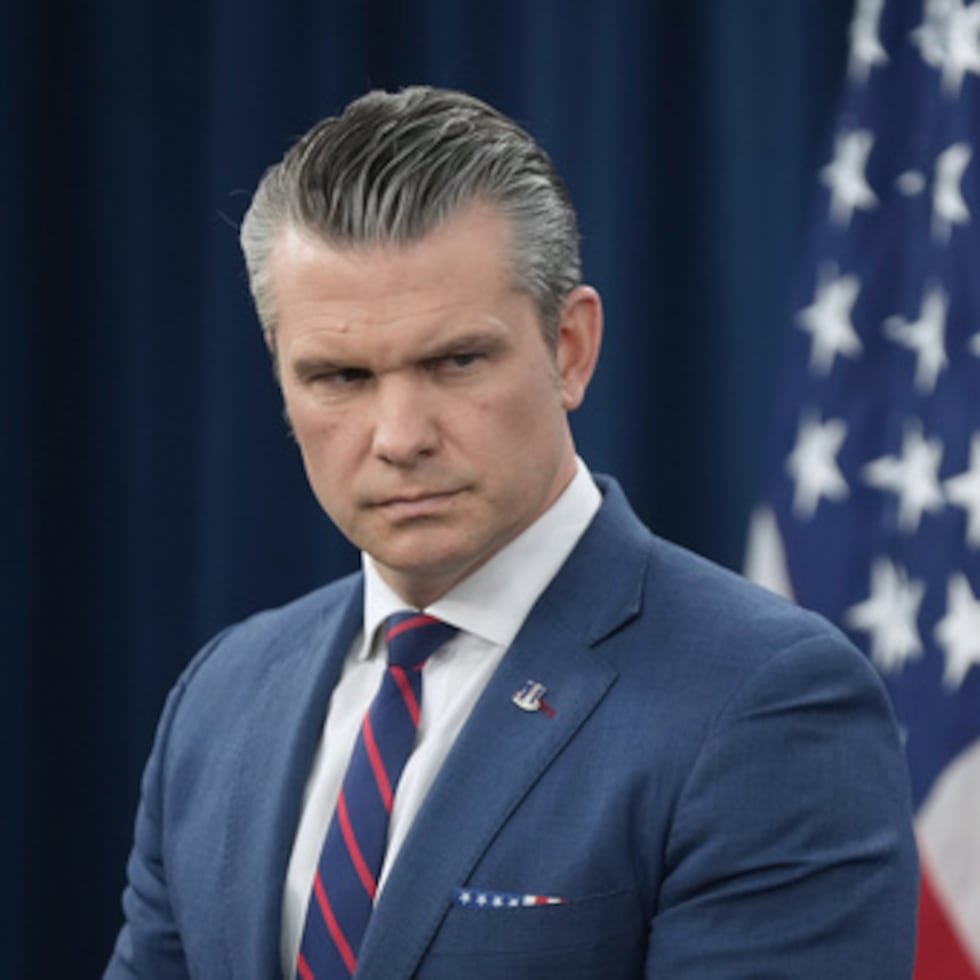 El secretario de Defensa de Estados Unidos, Pete Hegseth.