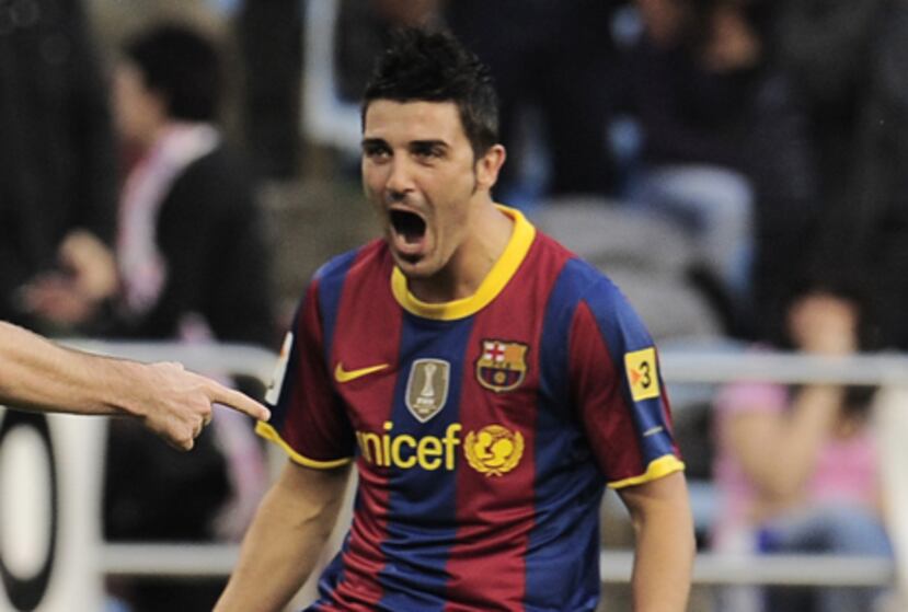 David Villa, del FC Barcelona, está entre los candidatos al premio. (AP)