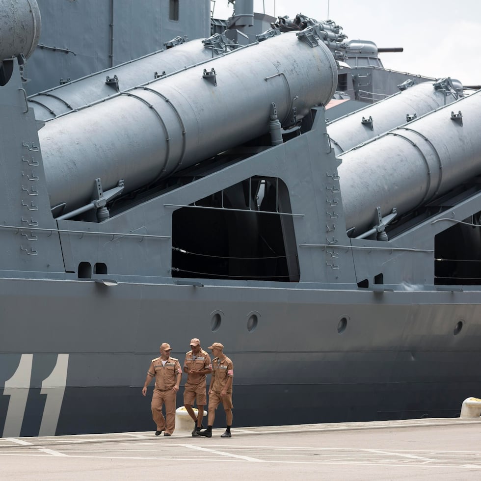 El despliegue naval de Estados Unidos.