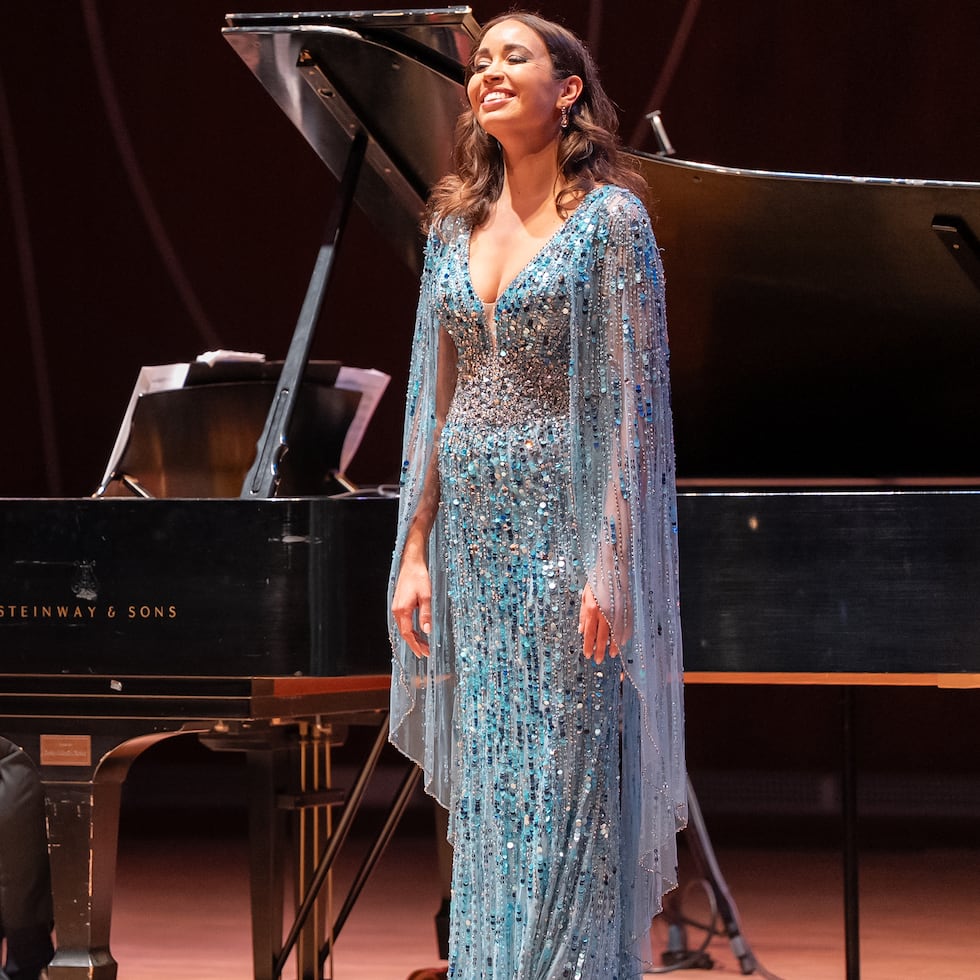 Nadine Sierra se presentó por segunda ocasión en el Conservatorio de Música de Puerto Rico.