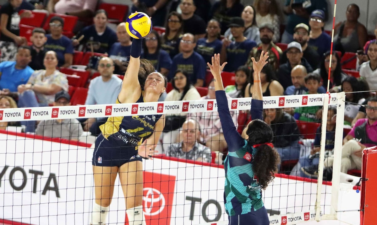 Semifinales voleibol femenino: el bloqueo de Santurce marca la diferencia ante Juncos