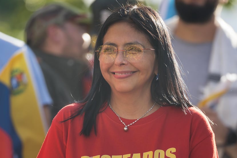 Delcy Rodríguez, nueva presidenta de Venezuela.