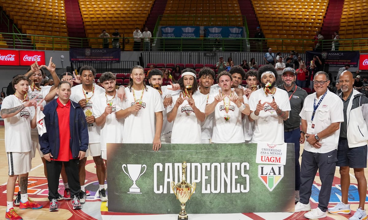 Los Taínos de la UAGM conquistan el campeonato del baloncesto en la LAI