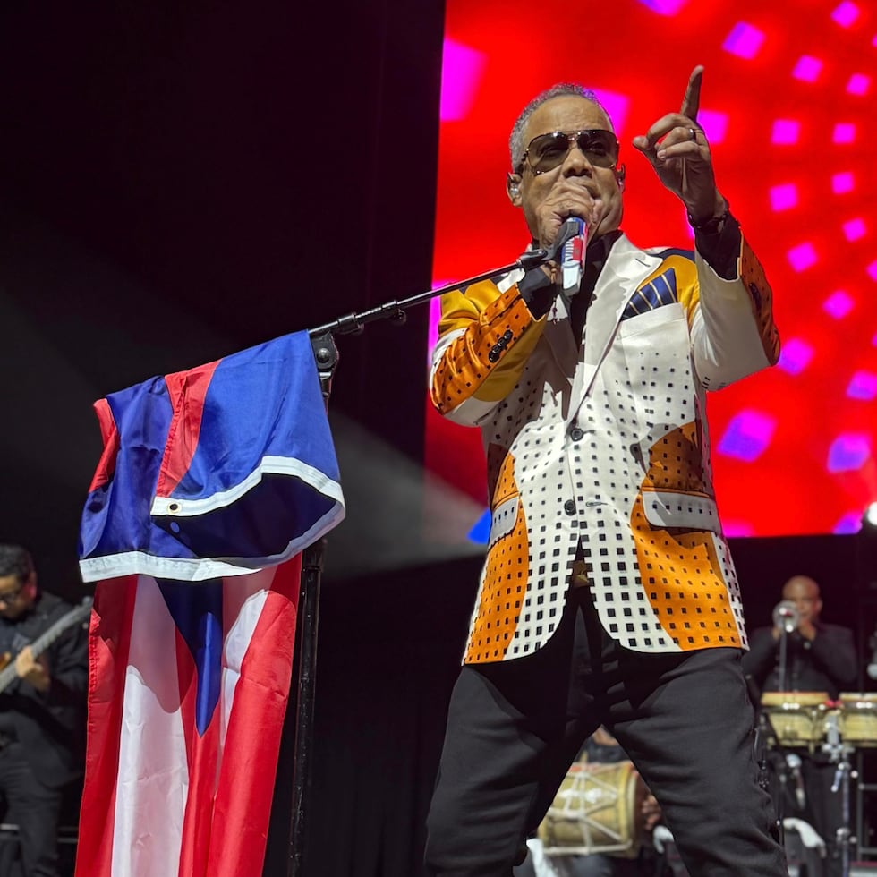 Héctor Acosta "el Torito" durante su concierto el 23 de mayo en el Coca-Cola Music Hall.