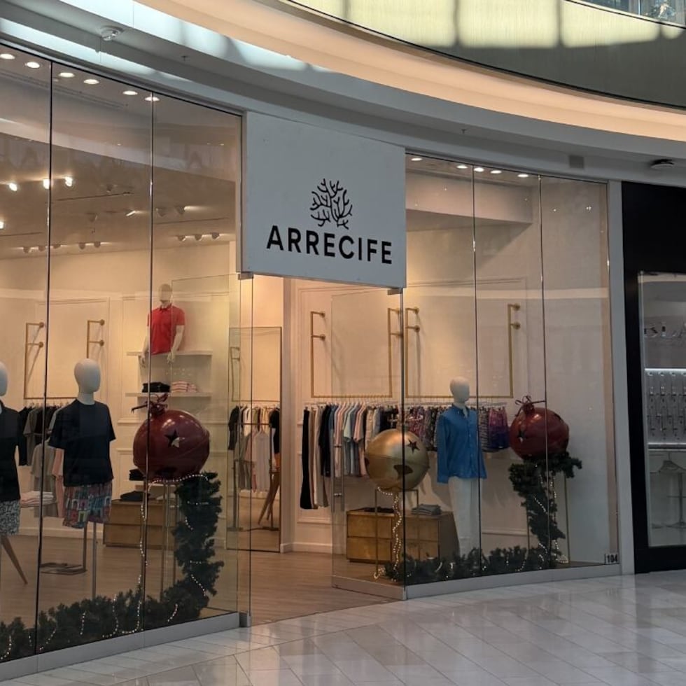 Arrecife's new store at The Mall of San Juan is 1,100 square feet.