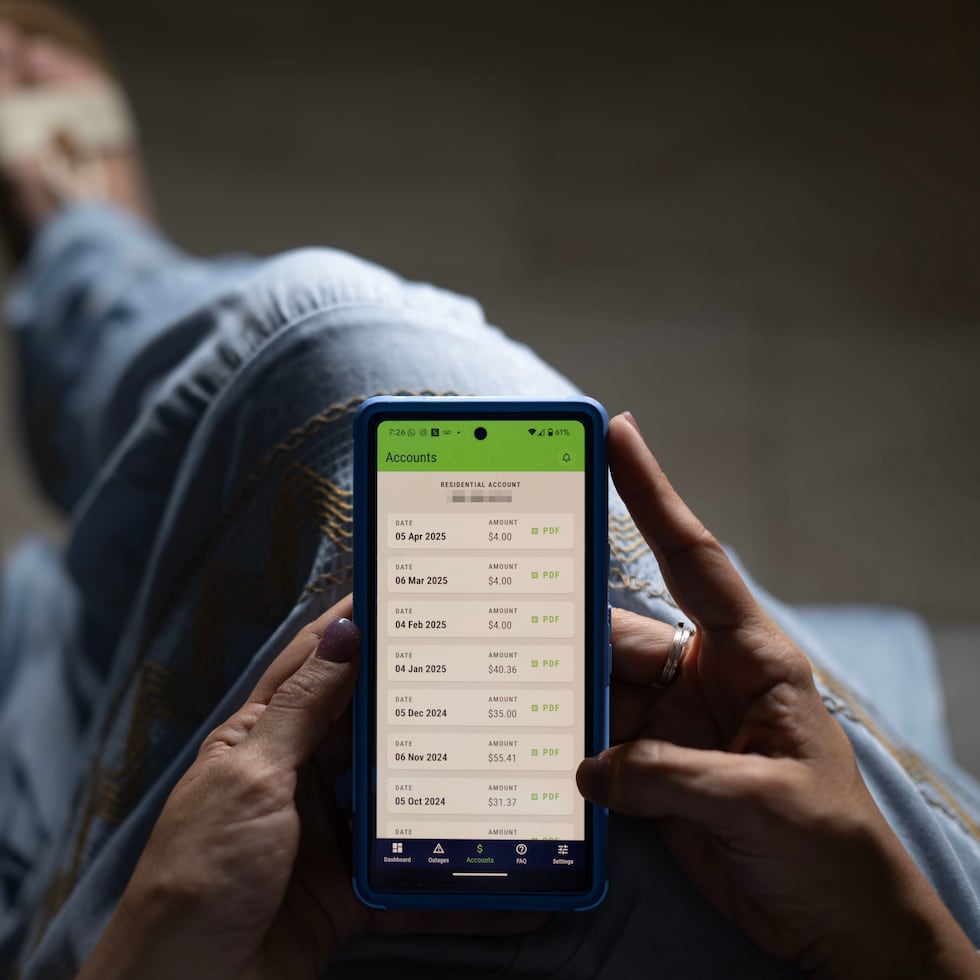 Las facturas aumentarían un promedio de 6% para clientes residenciales.