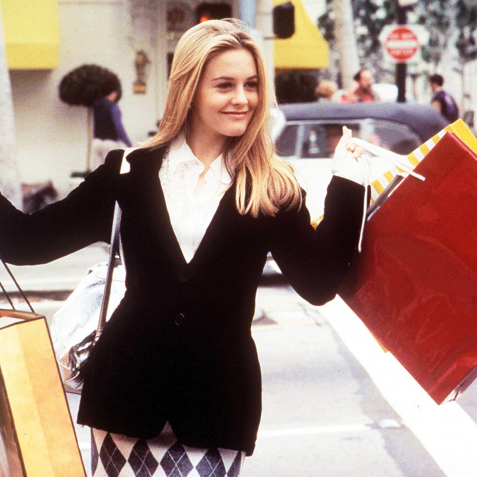 Alicia Silverstone en una escena de la película de 1995 "Clueless".