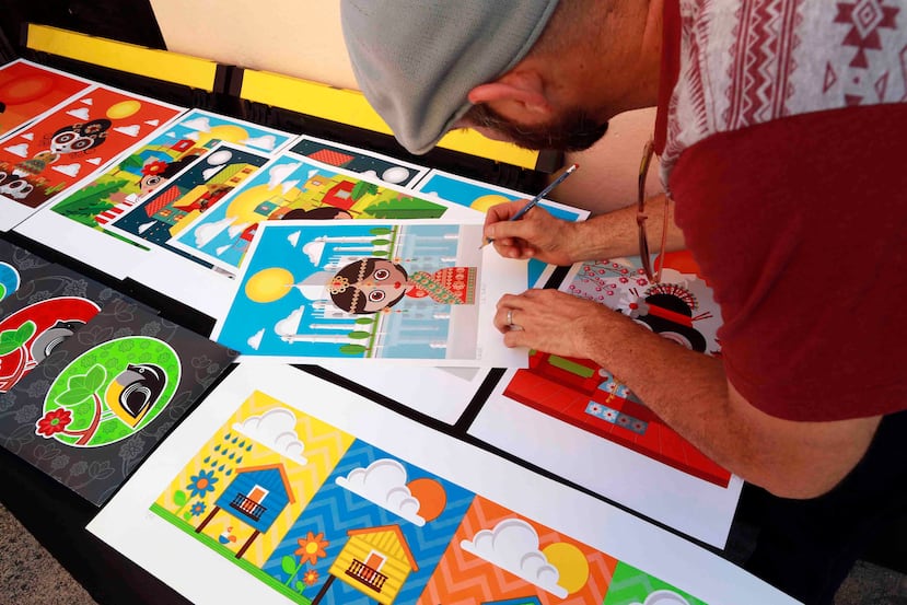 una  gran  presencia de  artesanos  puertorriqueños  participan  del evento que se extendió durante todo el fin de semana.