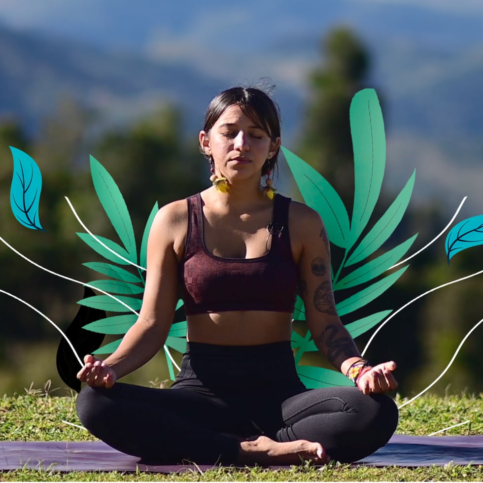 Movimientos gentiles para que logres relajarte y descansar mejor, de la mano de la instructora de yoga Jaymilli Borges.