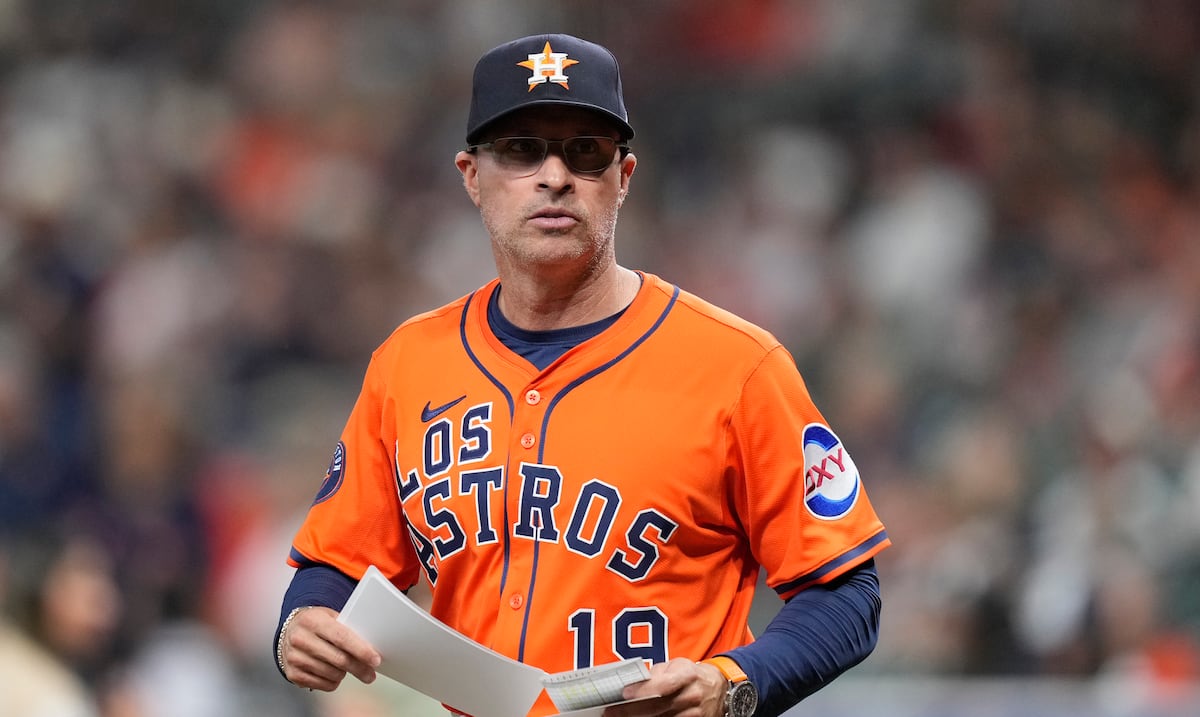 Josué Espada seguirá como dirigente de los Astros por el resto de la temporada
