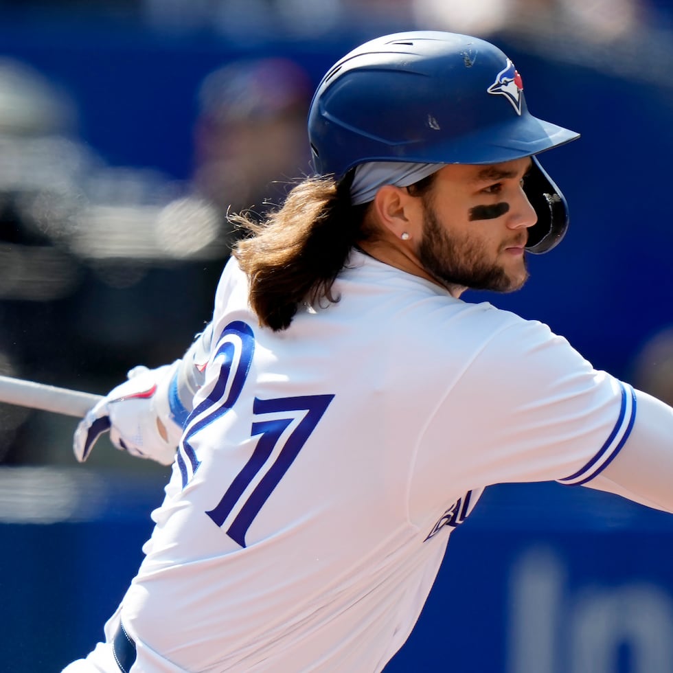 Bo Bichette terminó segundo en las Grandes Ligas, detrás del toletero de los Yankees Aaron Judge, con un promedio de bateo de .311 en la temporada de 2025.