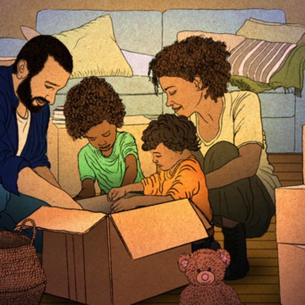 Familia se muda. ¡Nuevo comienzo!