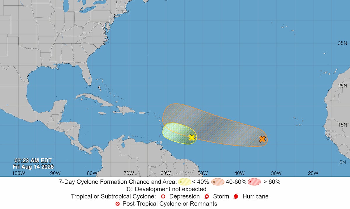 Invest 92L pierde fuerza y reduce amenaza de lluvia para Puerto Rico