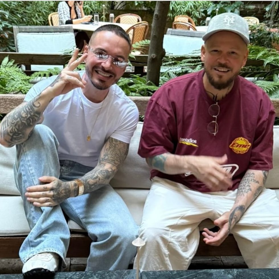 J Balvin y Residente.