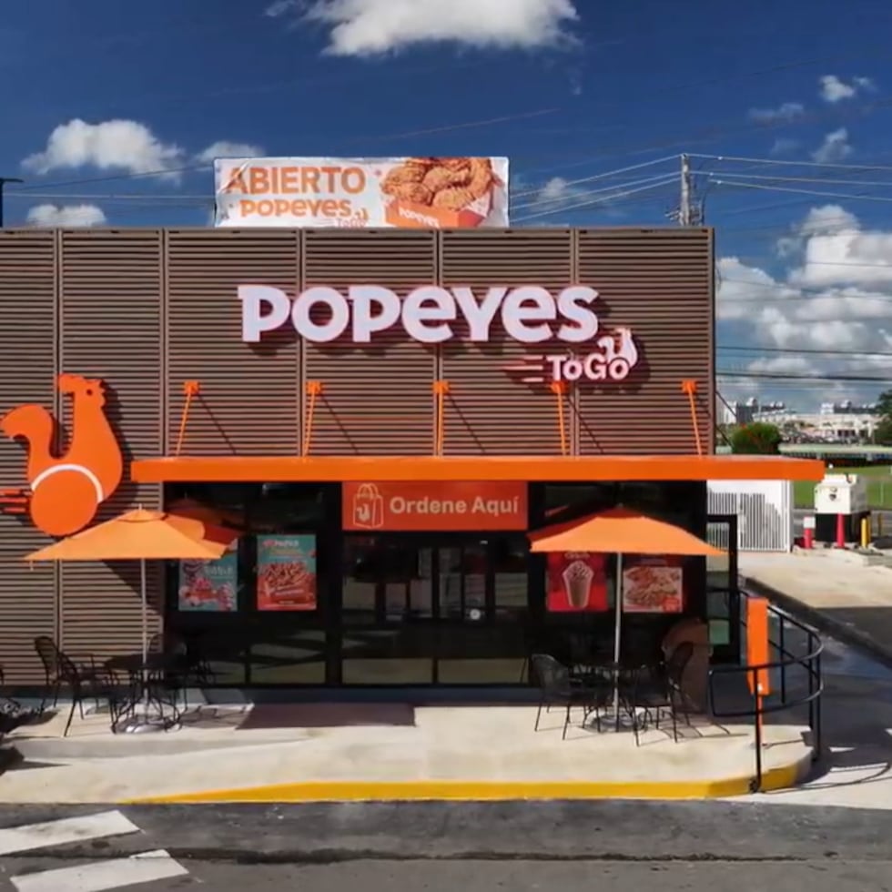 Restaurant Holding Company, franquiciado de Popeye's en Puerto Rico ha abierto unas 10 localidades en la isla en aproximadamente dos años. En la foto, el recién inaugurado Popeye's ToGo en Bayamón.