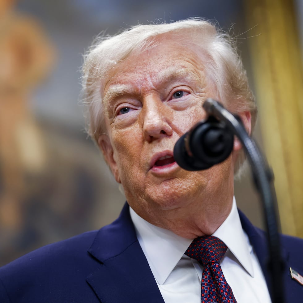 El presidente de Estados Unidos, Donald Trump.