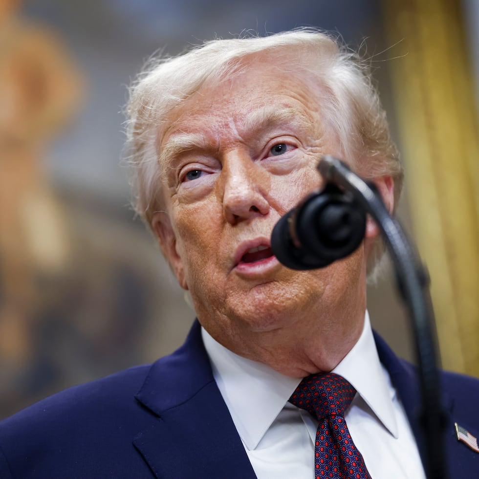 El presidente de Estados Unidos, Donald Trump.