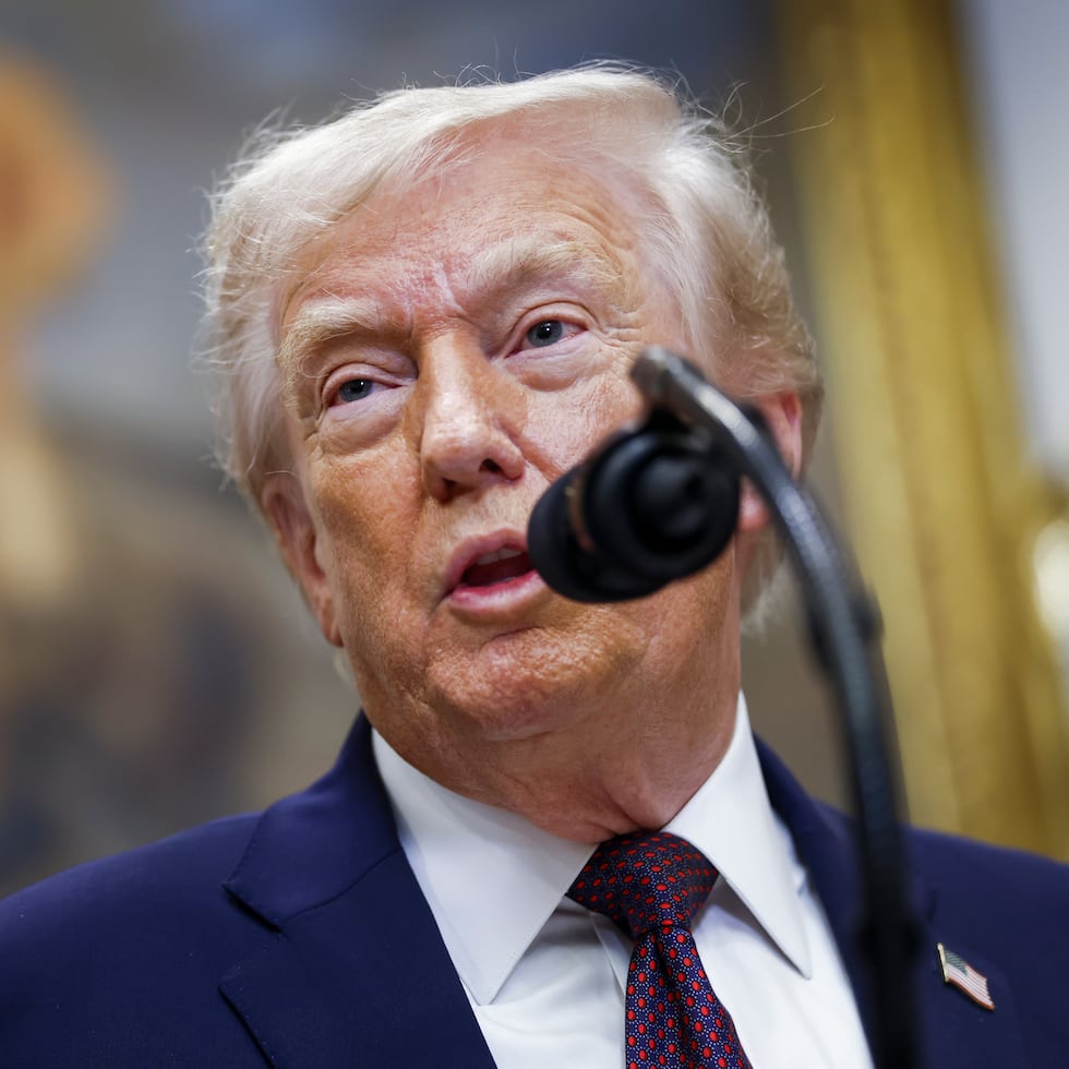 El presidente de Estados Unidos, Donald Trump.