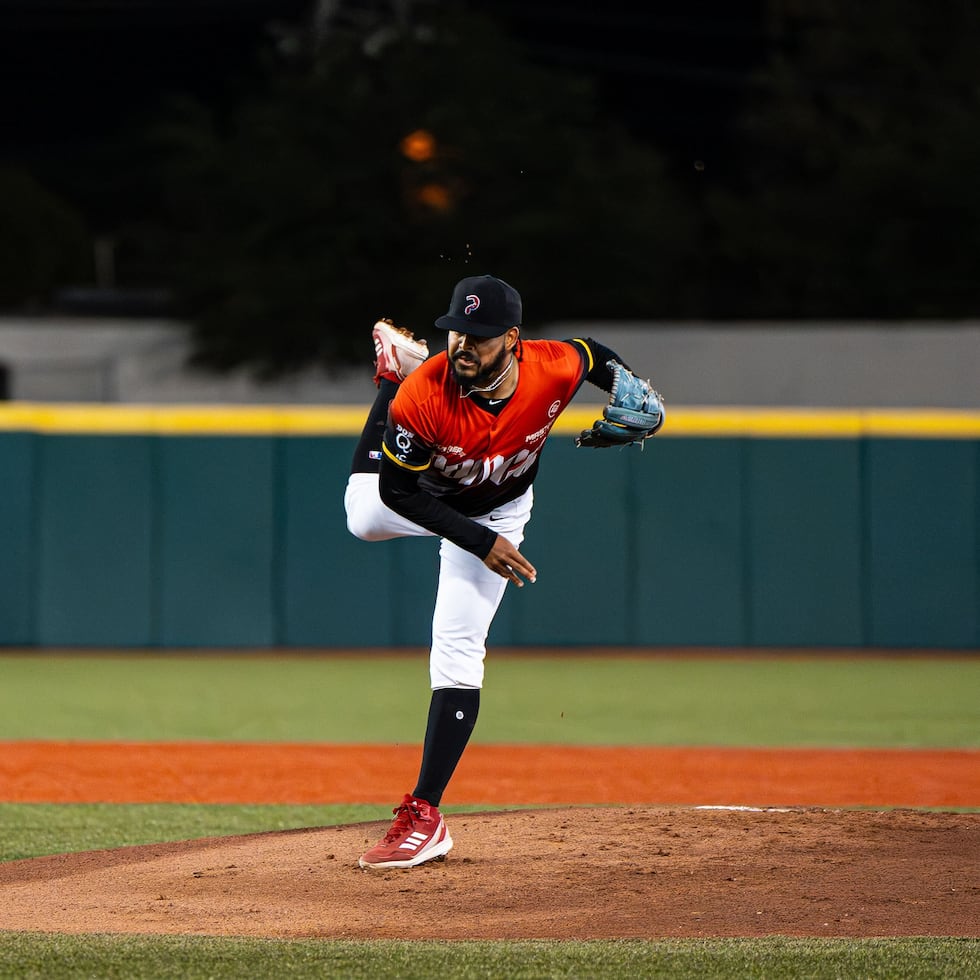 Bryant Salgado, de los Leones de Ponce, está quinto en la liga en efectividad con 1.85, y tiene récord de 3-2 en siete aperturas.