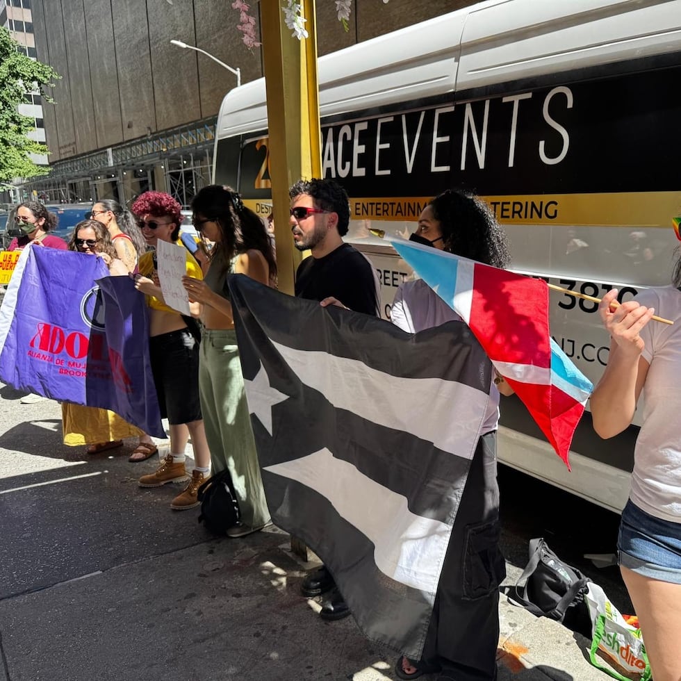 González era la invitada especial del evento de campaña de Blakeman – “Brunch” de la herencia puertorriqueña, en medio Manhattan-, pero no viajó a Nueva York.
