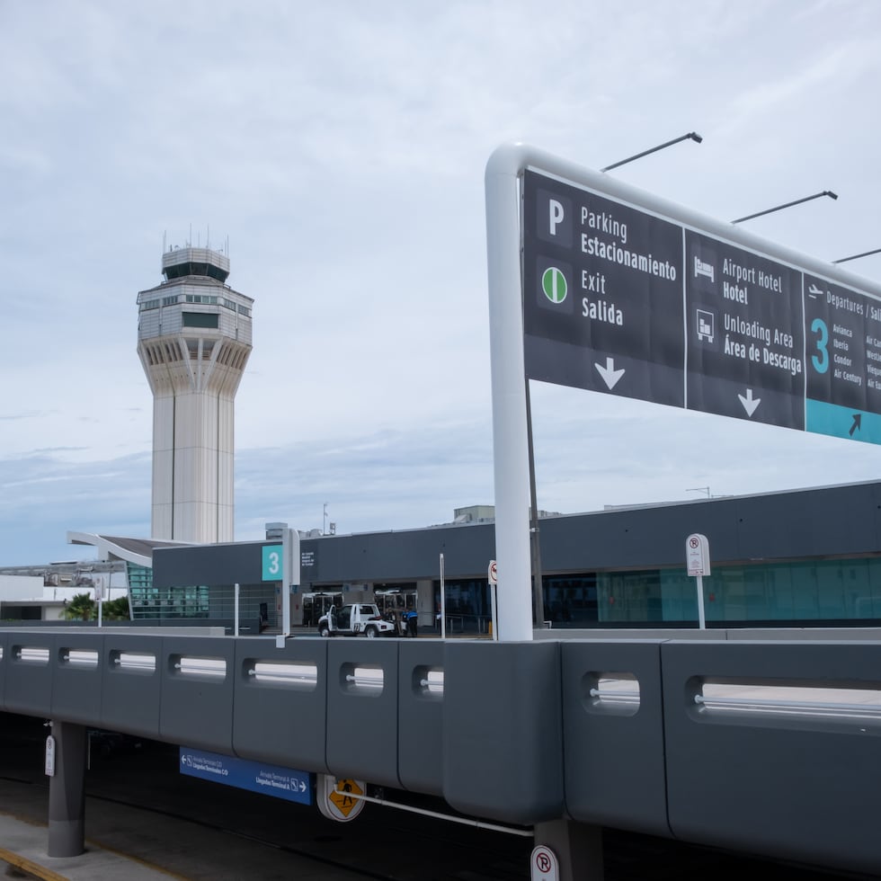 El Aeropuerto internacional Luis Muñoz Marín.