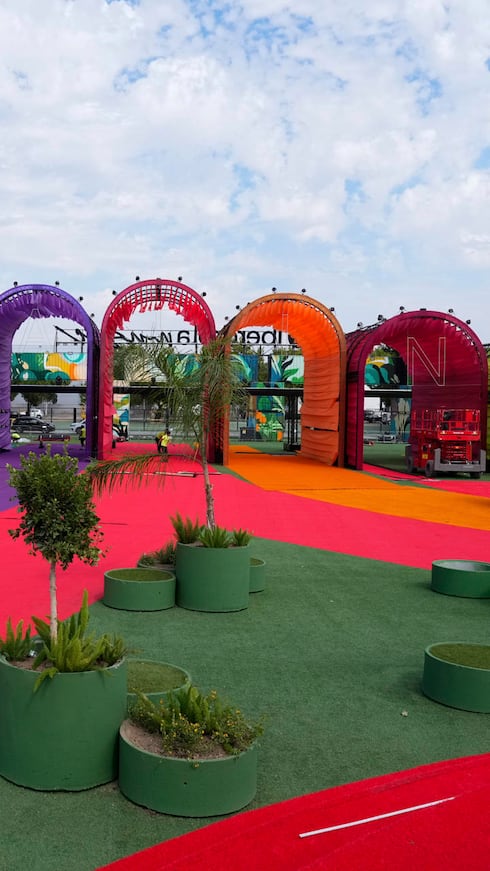 Dará doce conciertos en este espacio creado especialmente para la ocasión.